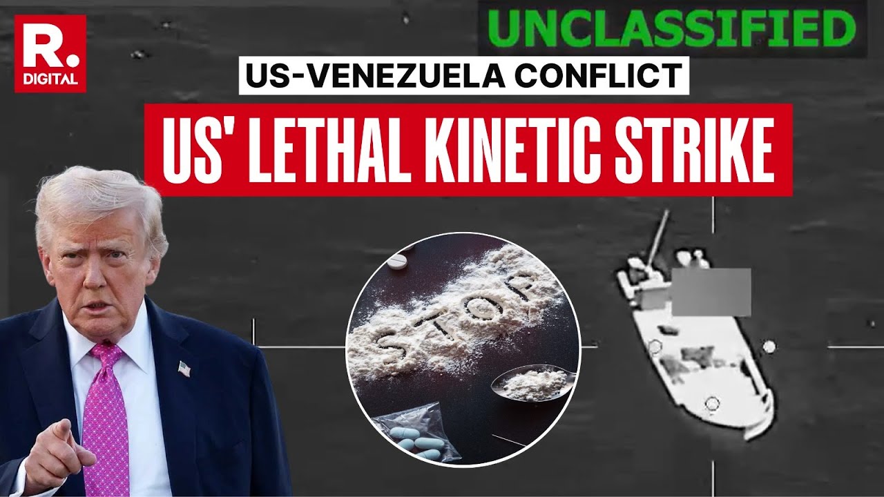 BREAKING: US Southern Command's Lethal Kinetic Strike Takes Down 3 Drug-Trafficking Vessels, Kills 8