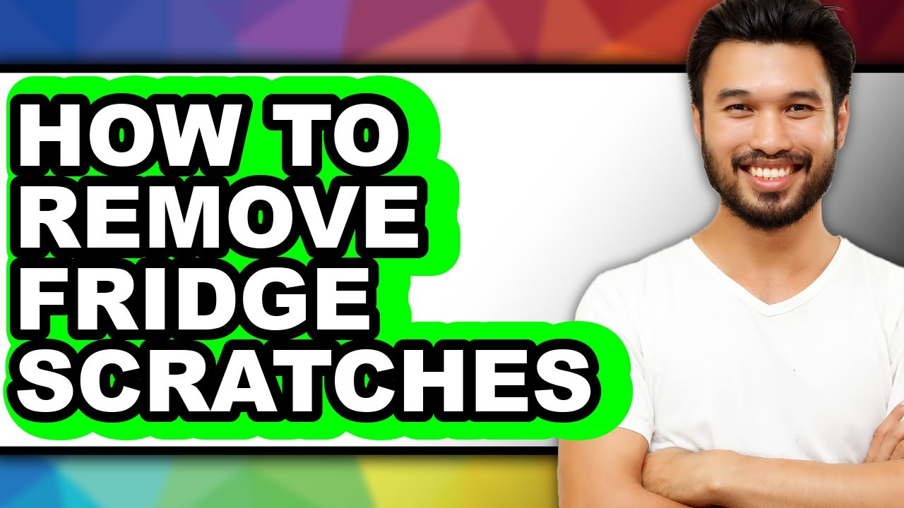 How to Remove Fridge Scratches (easy Method)