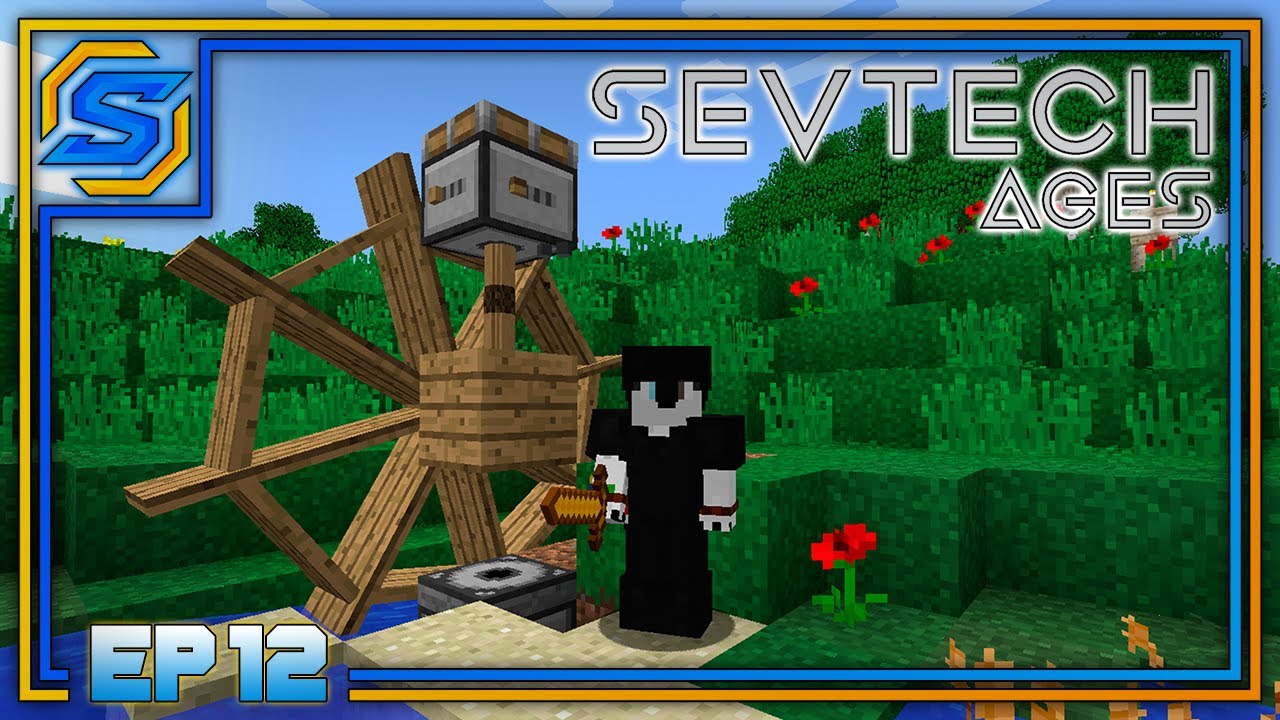 Primera Rotación y Cubos de agua! #12 | SevTech Ages | Español
