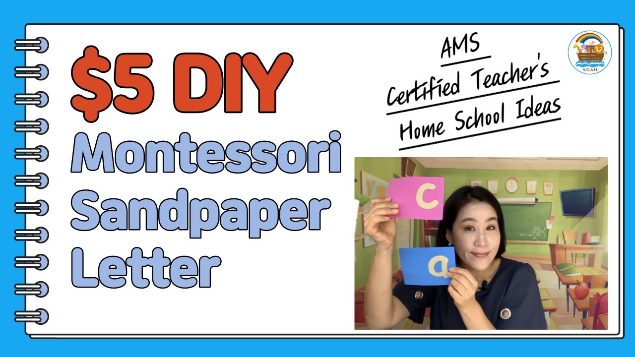 DIY- Montessori Sandpaper (English Version)
