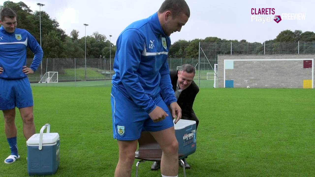 Clarets take on the #IceBucketChallenge