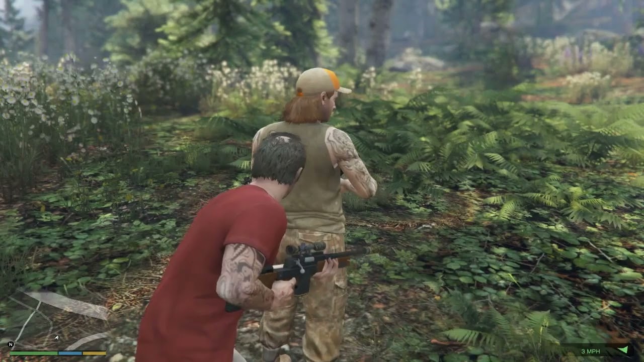 GTA V - mission (BONUS Trevor) Fair Games 100% - صيد الحيوانات