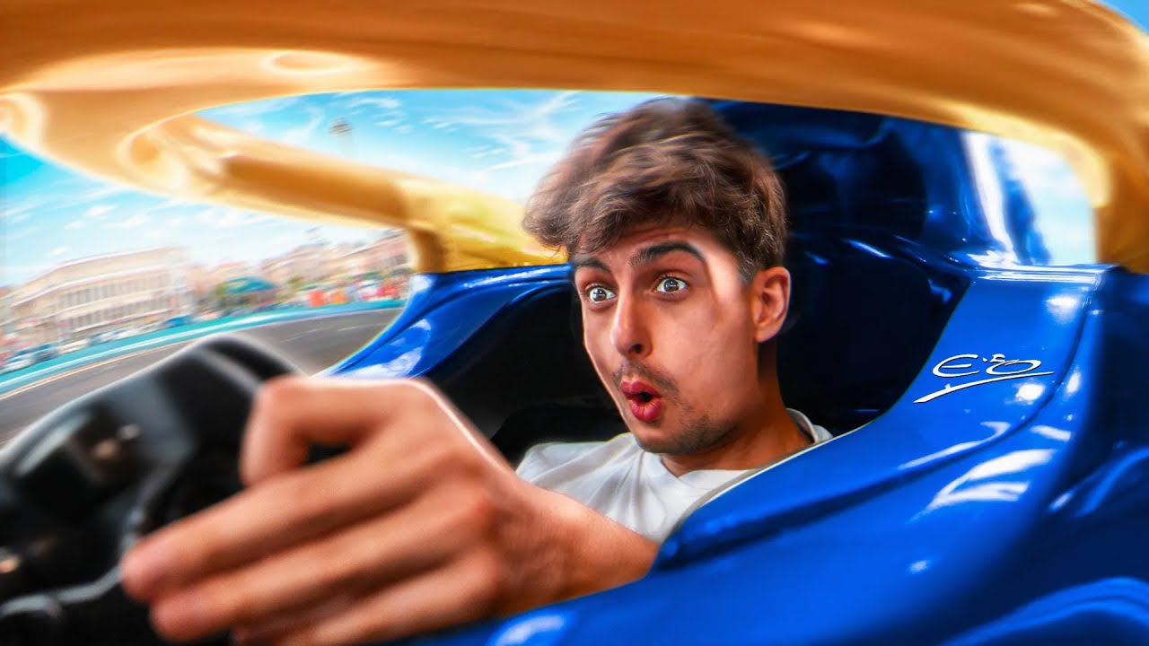 J'AI TESTÉ UN SIMULATEUR DE FORMULE 1 (je suis encore sous le choc)