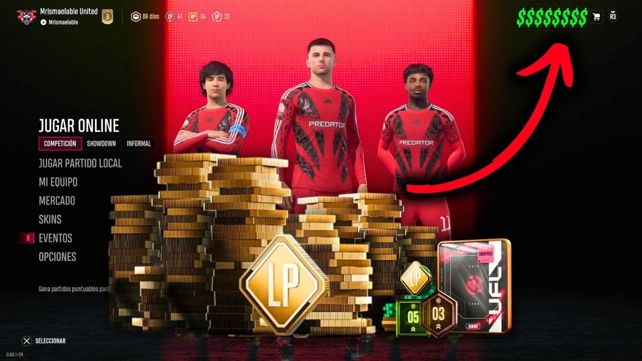 🚨CONSIGUE MUCHAS MONEDAS GRATIS en UFL | LP + BOOSTERS + SKIN PACKS GRATIS🔥