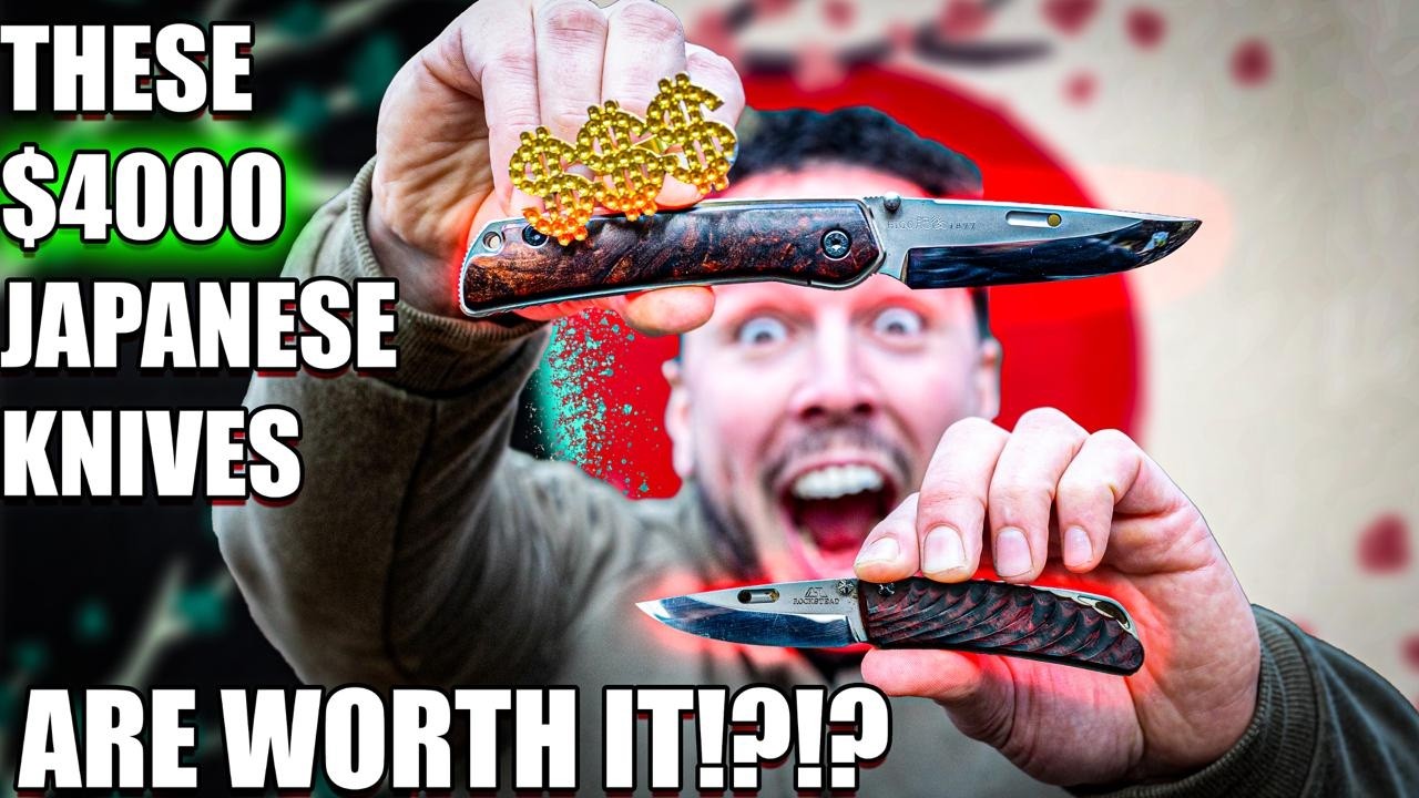 How These $4000 Japanese knives are actually WORTH IT!!? Rockstead