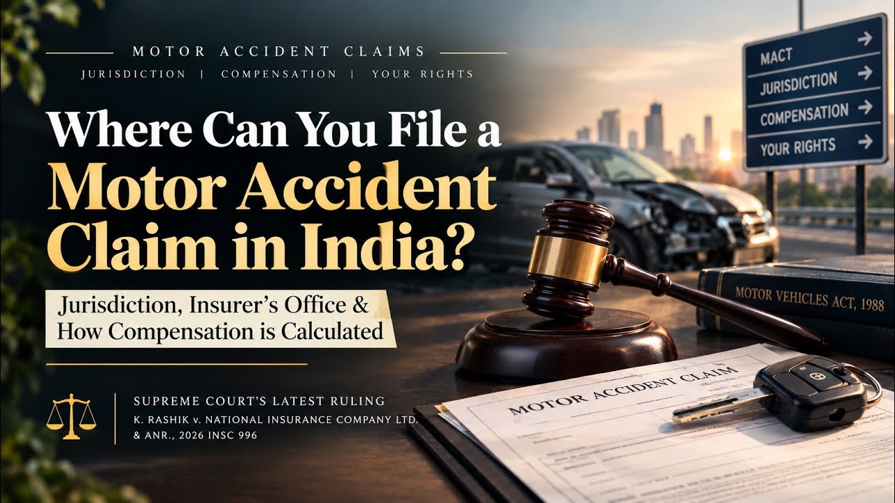 Motor Accident Claims Explained: Where to File, Who Pays & How Compensation Is Calculated