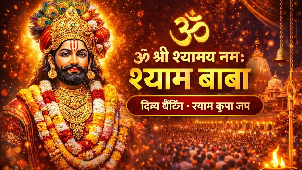 🙏ॐ श्री श्याम नमः | दिव्य चैंटिंग | श्याम बाबा की कृपा पाने का शक्तिशाली जप 🙏