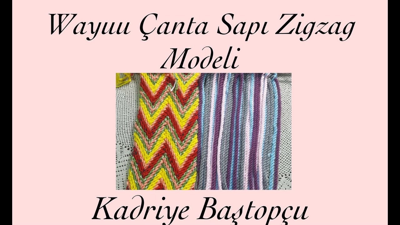 Wayuu Sap Teknikleri Ve Modelleri (2) (Türkçe Anlatım)