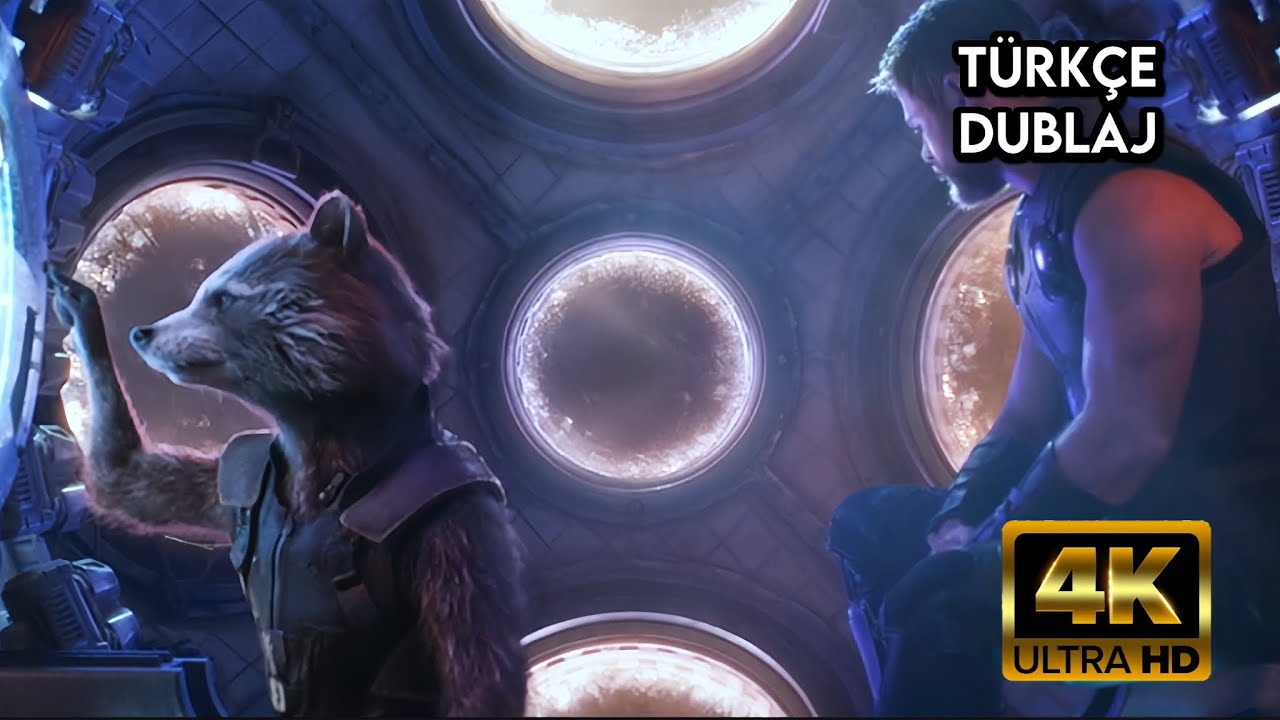 AVENGERS İNFİNİTY WAR | ROKET VE THOR KONUŞMA SAHNESİ | 4K TÜRKÇE DUBLAJ