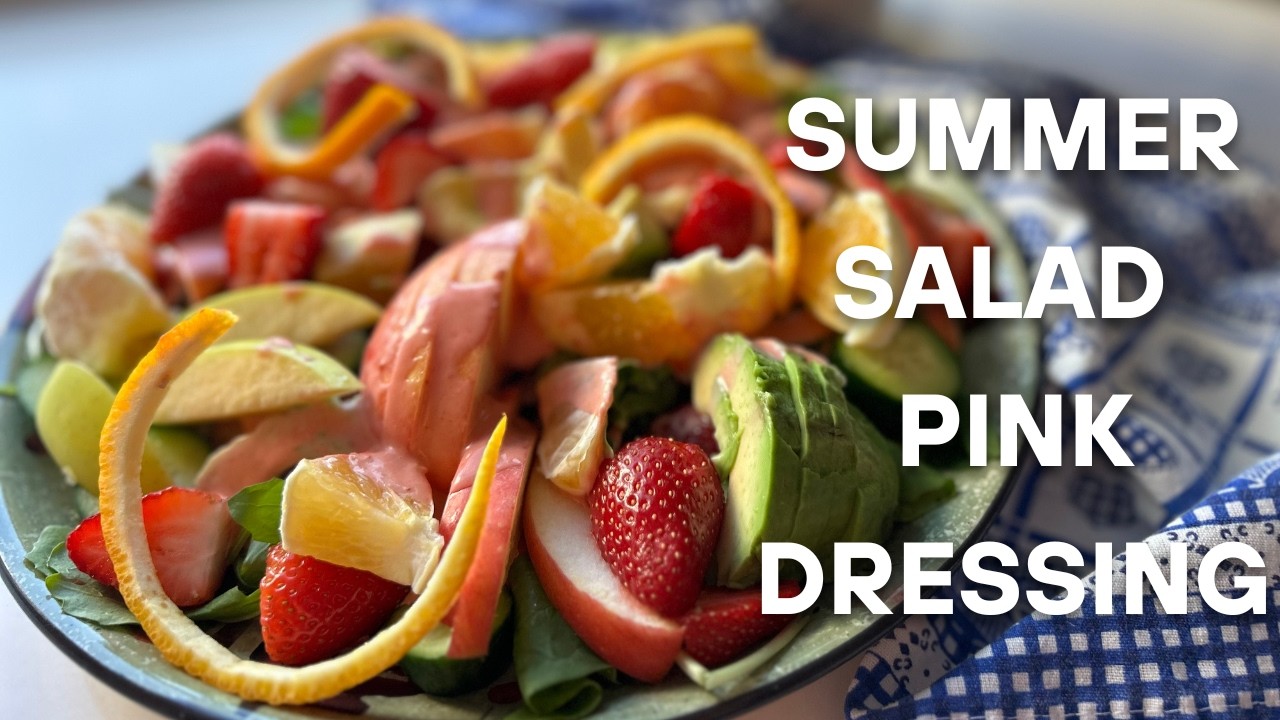 Refreshing Strawberry Salad Recipe | Perfect Summer Salad!