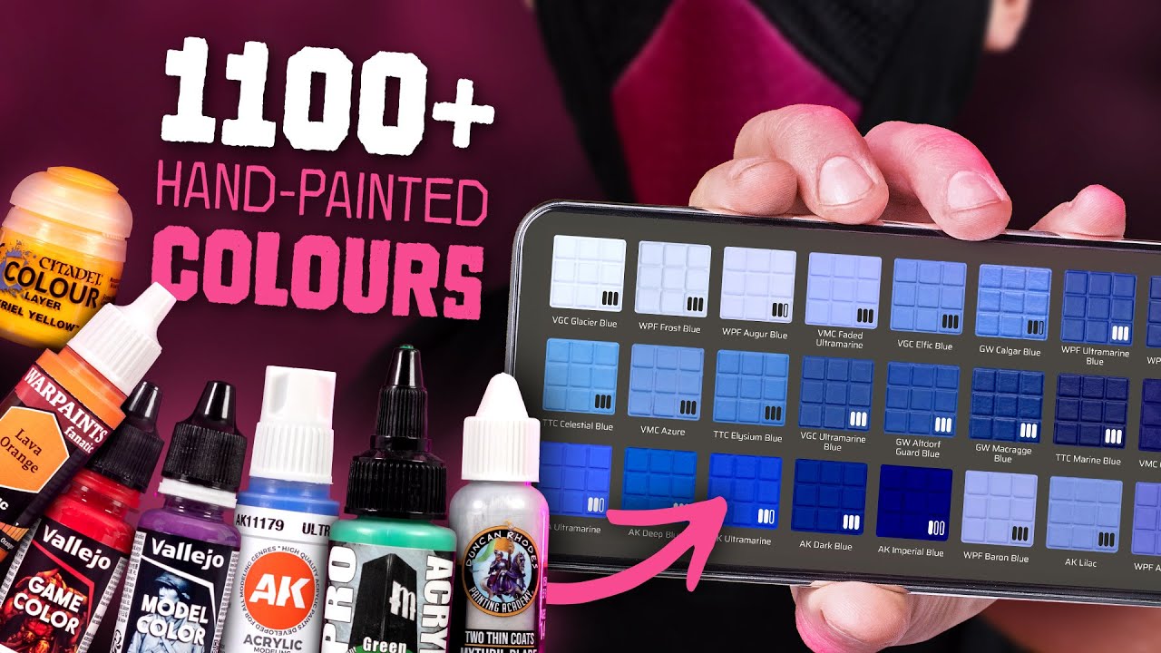 The only colour matching tool that really works (never buy the wrong paints again)