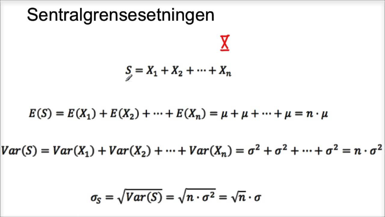 Sentralgrensesetningen