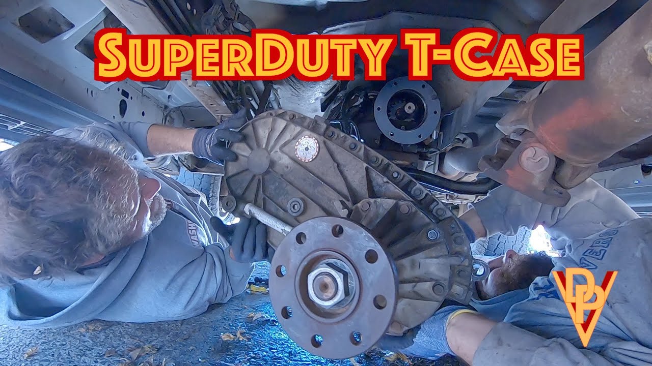 Разборка и установка раздаточной коробки Ford F350 Super Duty NP273 F 2002 года выпуска