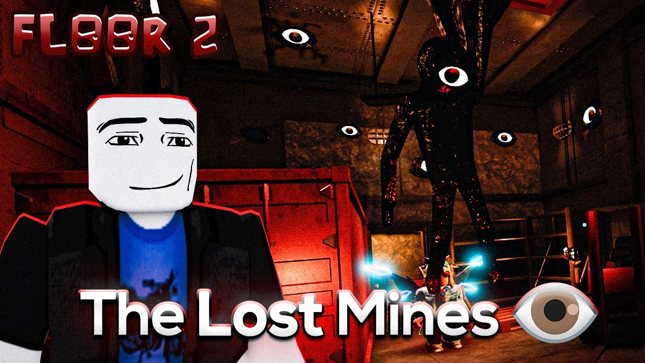 Joguei o MELHOR FLOOR 2?! Doors: The Lost Mines 👁️ - Roblox