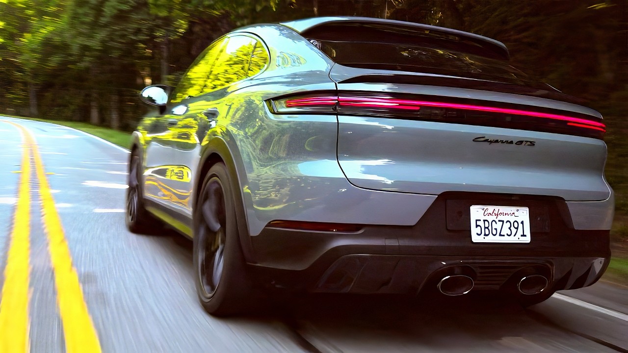 Porsche Cayenne Coupe GTS - Interior, Exterior and Drive
