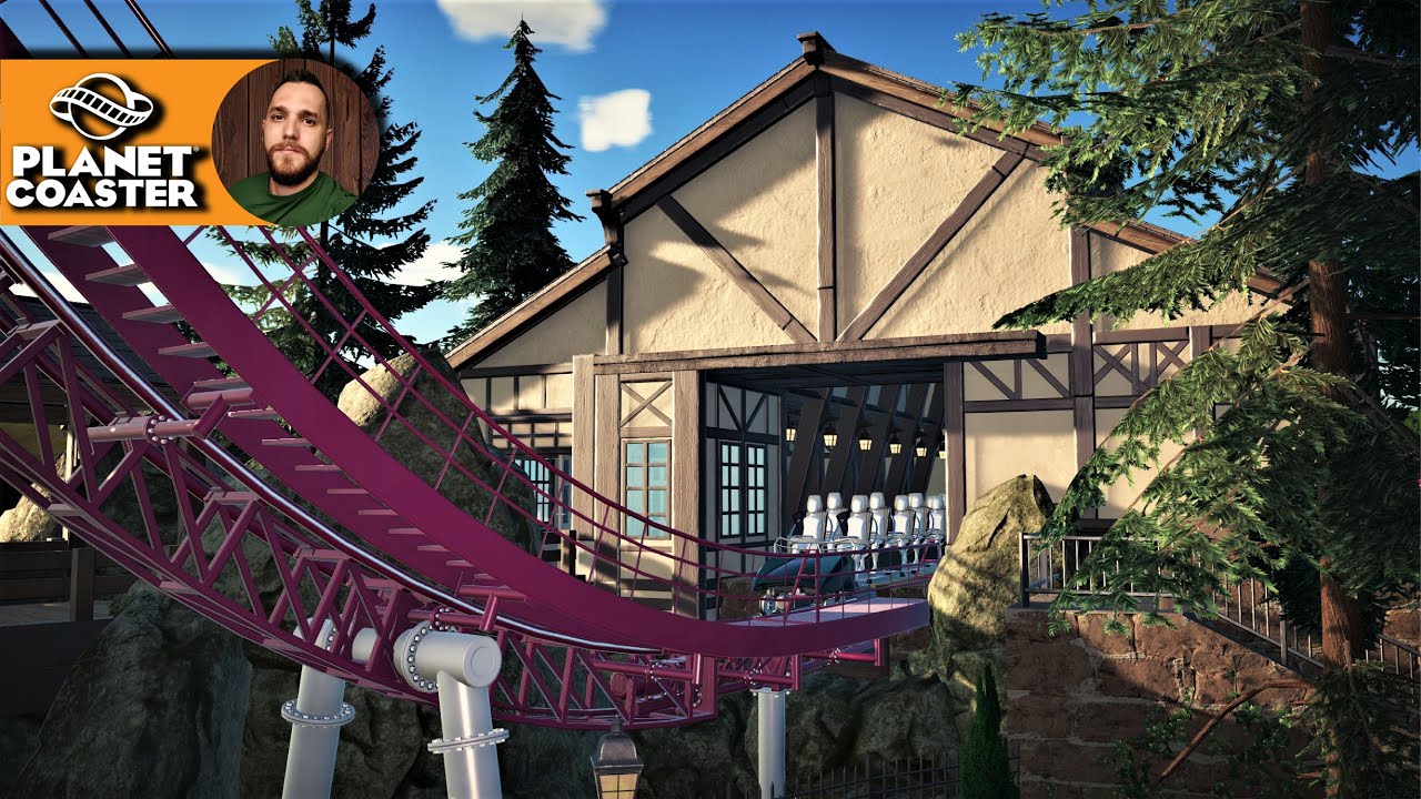 Planet Coaster Sandbox | Halton Hills 🎠 | Ep.6 Tyroll | Station Building | Speedbuild