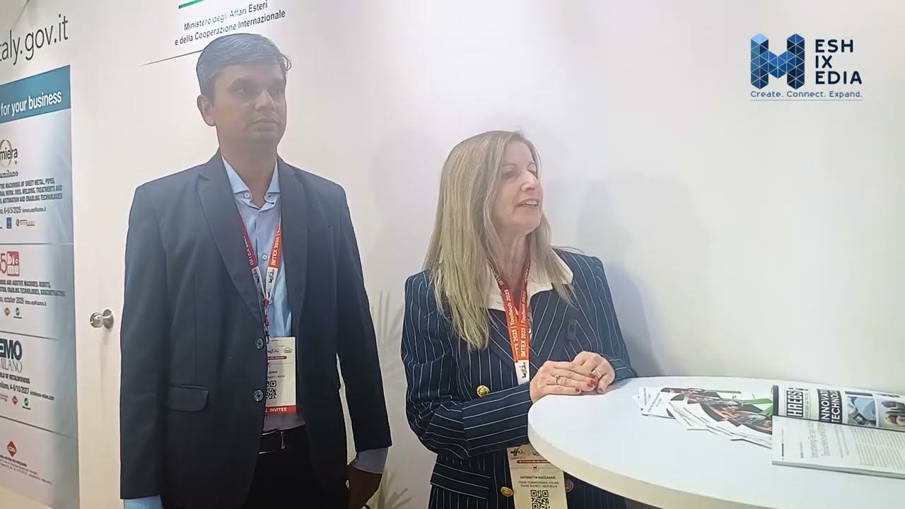 Dynamic Manufacturing India Engages with the Italian Trade Agency at IMTEX 2025!