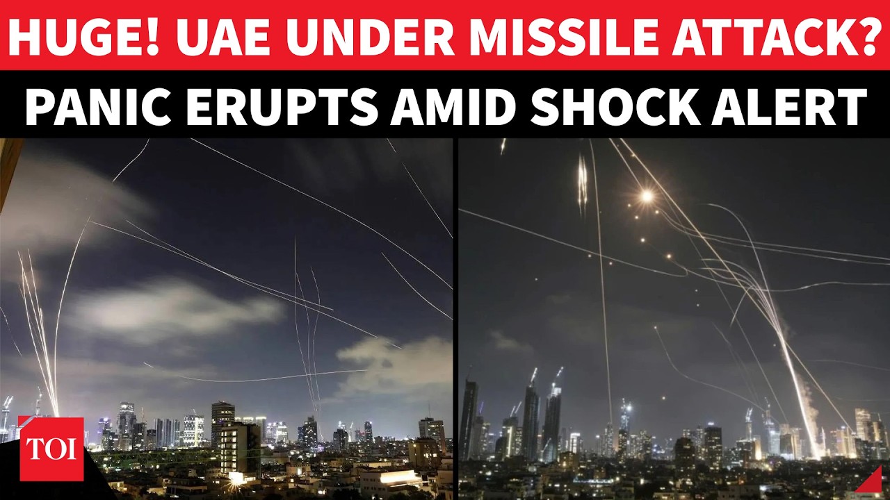 BREAKING: Huge MISSILE ATTACK Warning In UAE; Dubai, Abu Dhabi 'FORCED' To Take Shelter | Watch