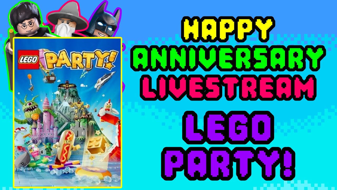 🔴LIVE! Happy Anniversary Stream (LEGO Party) #short #livestream
