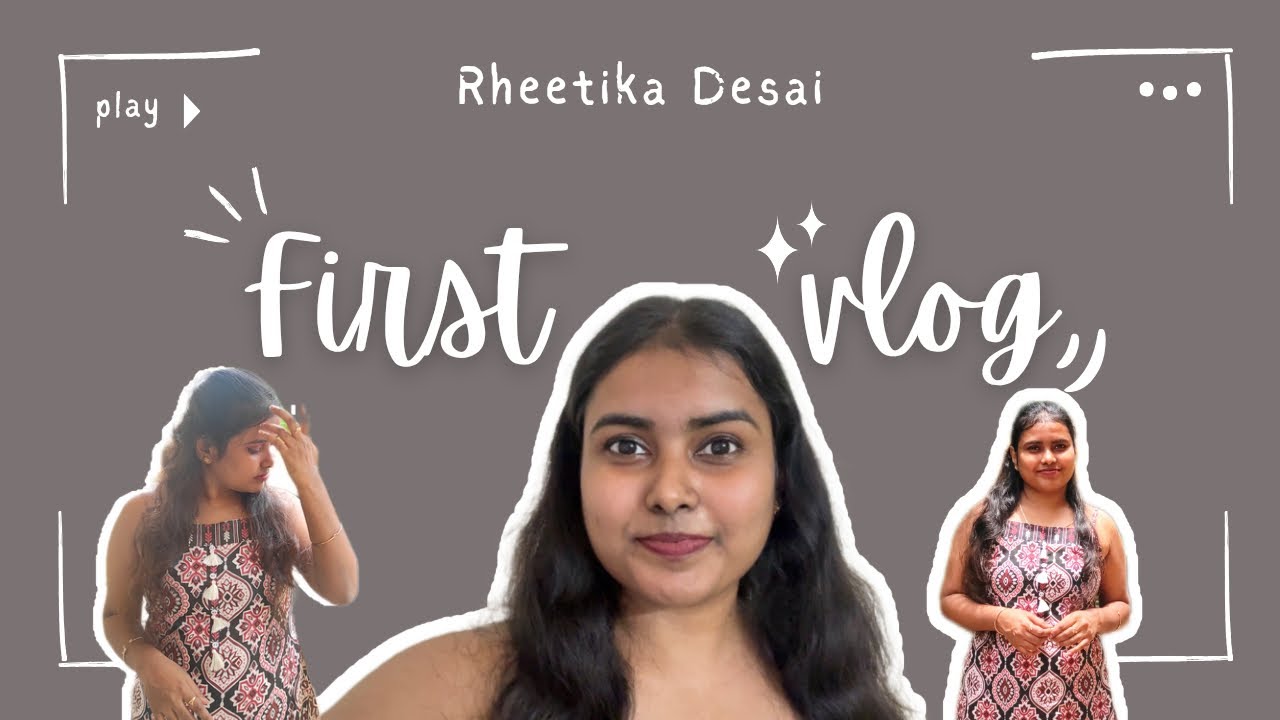 My First Vlog | New Beginning | Me and my Camera 
