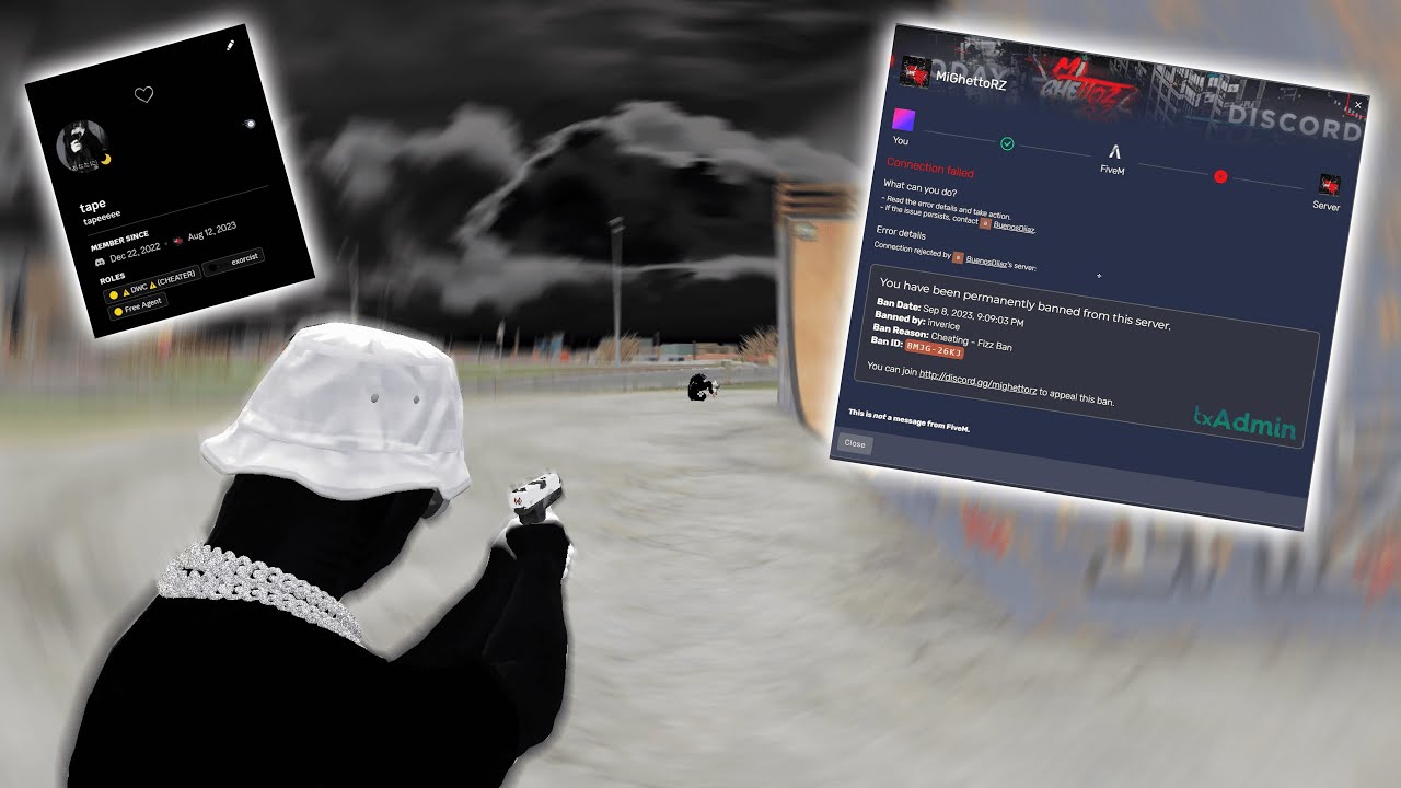 Banned for "Cheating" | Tape FiveM Montage