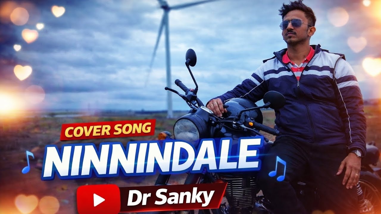 ❤️ NINNINDALE Cover 😍 | Soulful Kannada Love Song | Dr Sanky Official 🎙️ (Emotional Version)