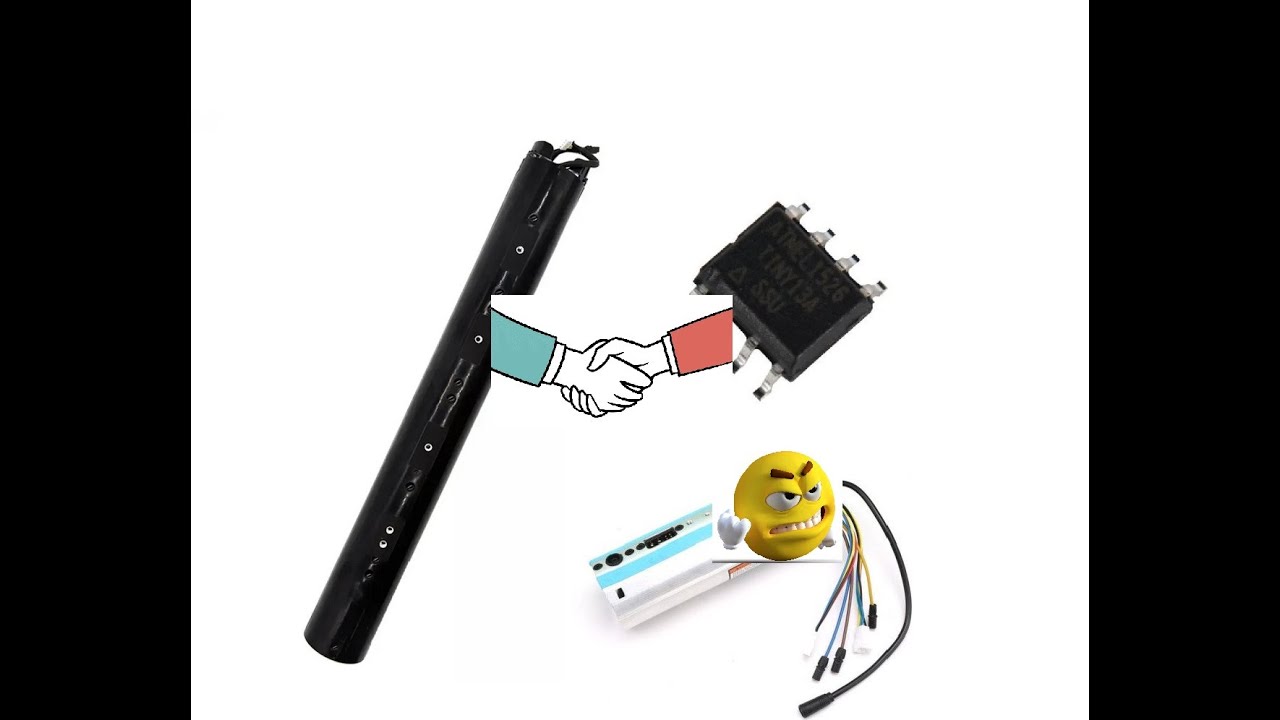 Attiny13A взламывает Ninebot es? Обманка для BMS аккумулятора.