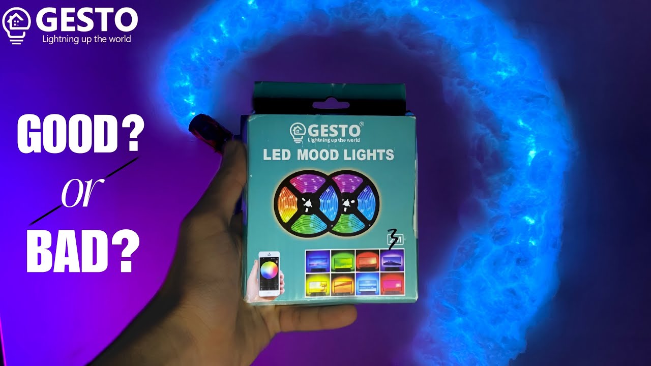 Gesto LED Light Strip Review || BUDGET LIGHT STRIP ||