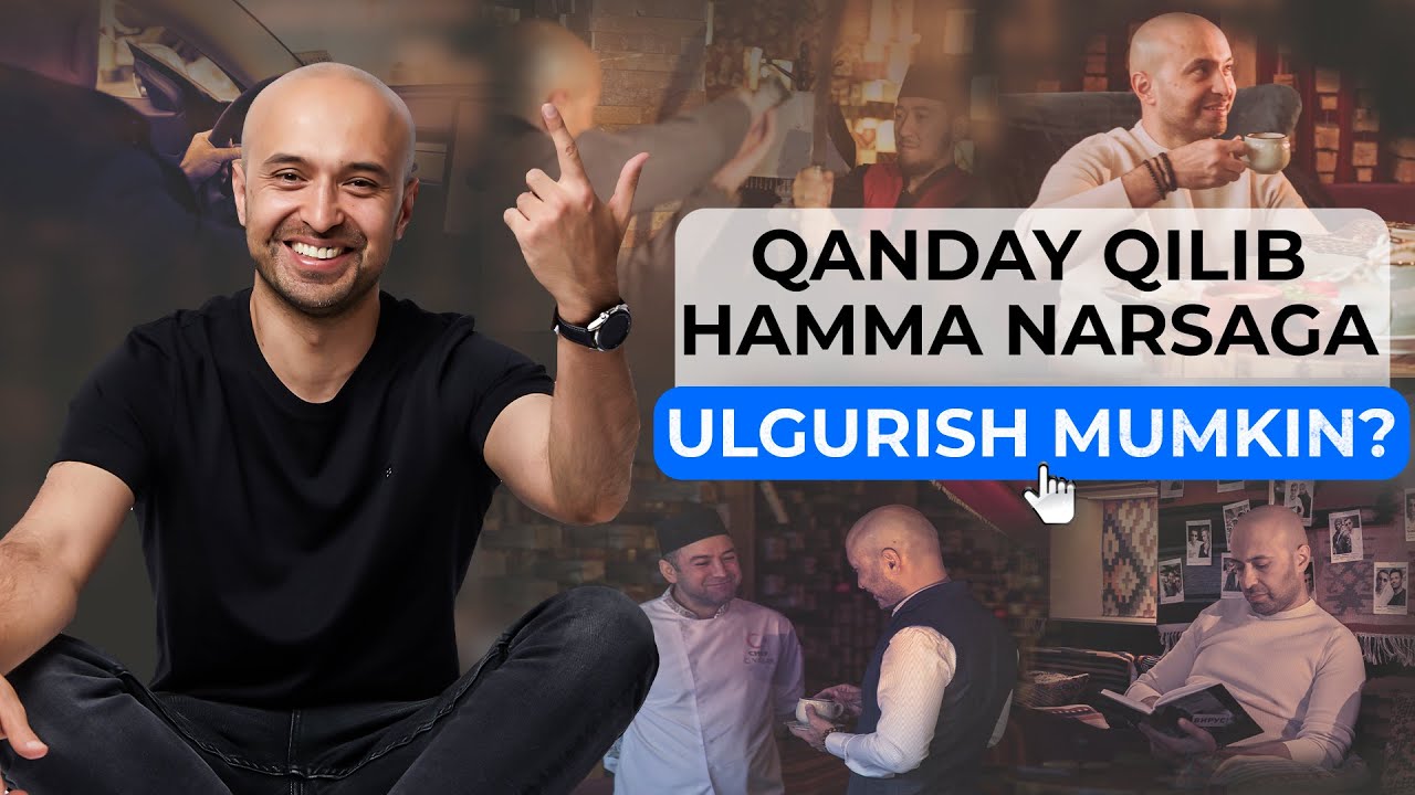 Qanday qilib hamma narsaga ulgurish mumkin?    #SanjarMaksudov