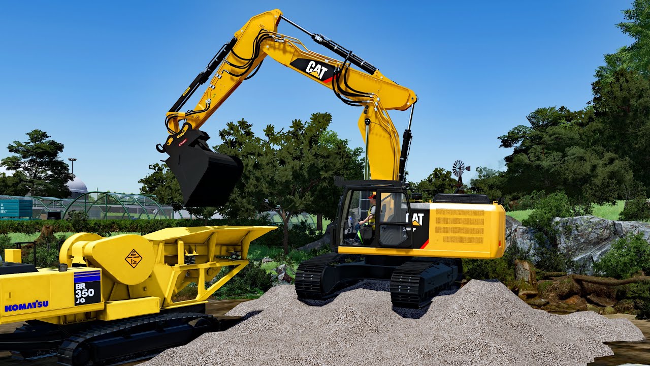 FS22 - Map Geiselsberg TP 012🚧👷🏽 - Public Work - Forestry, Farming and Construction - 4K