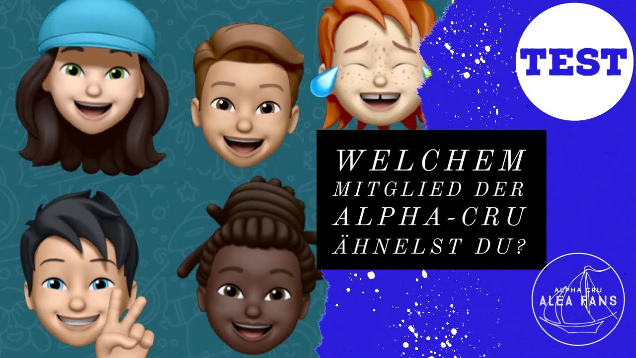 Test - Wie welches Alpha Cru Mitglied bist du?