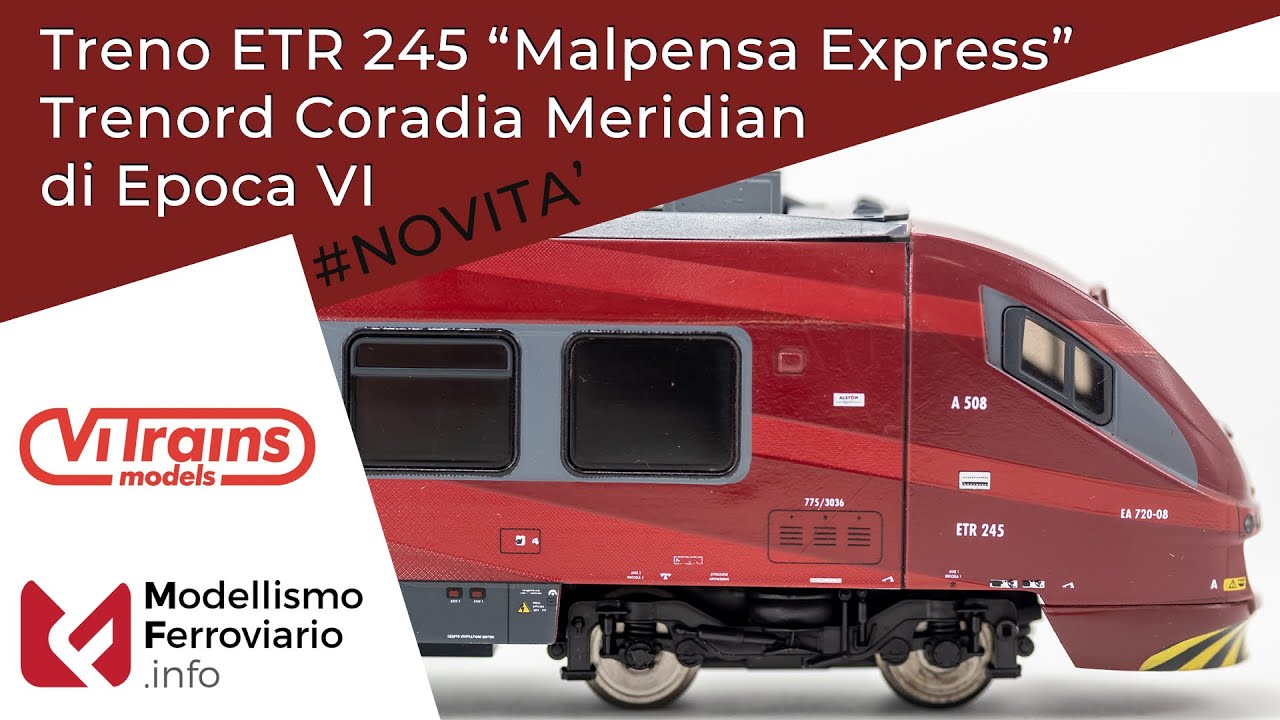 Vitrains H0 1:87 - Treno ETR 245 