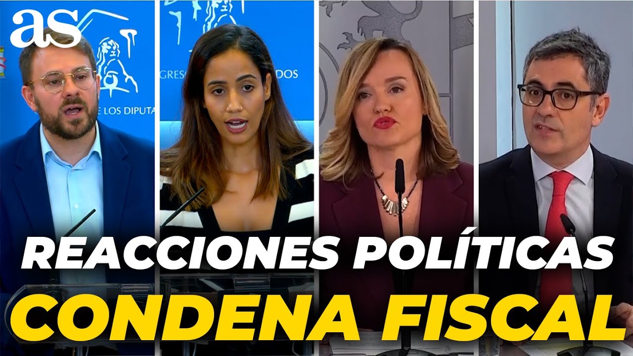 SIGUE la GUERRA: REACCIONES POL&Iacute;TICAS a la CONDENA del FISCAL GENERAL | &iquest;Hay ya SUSTITUTA?