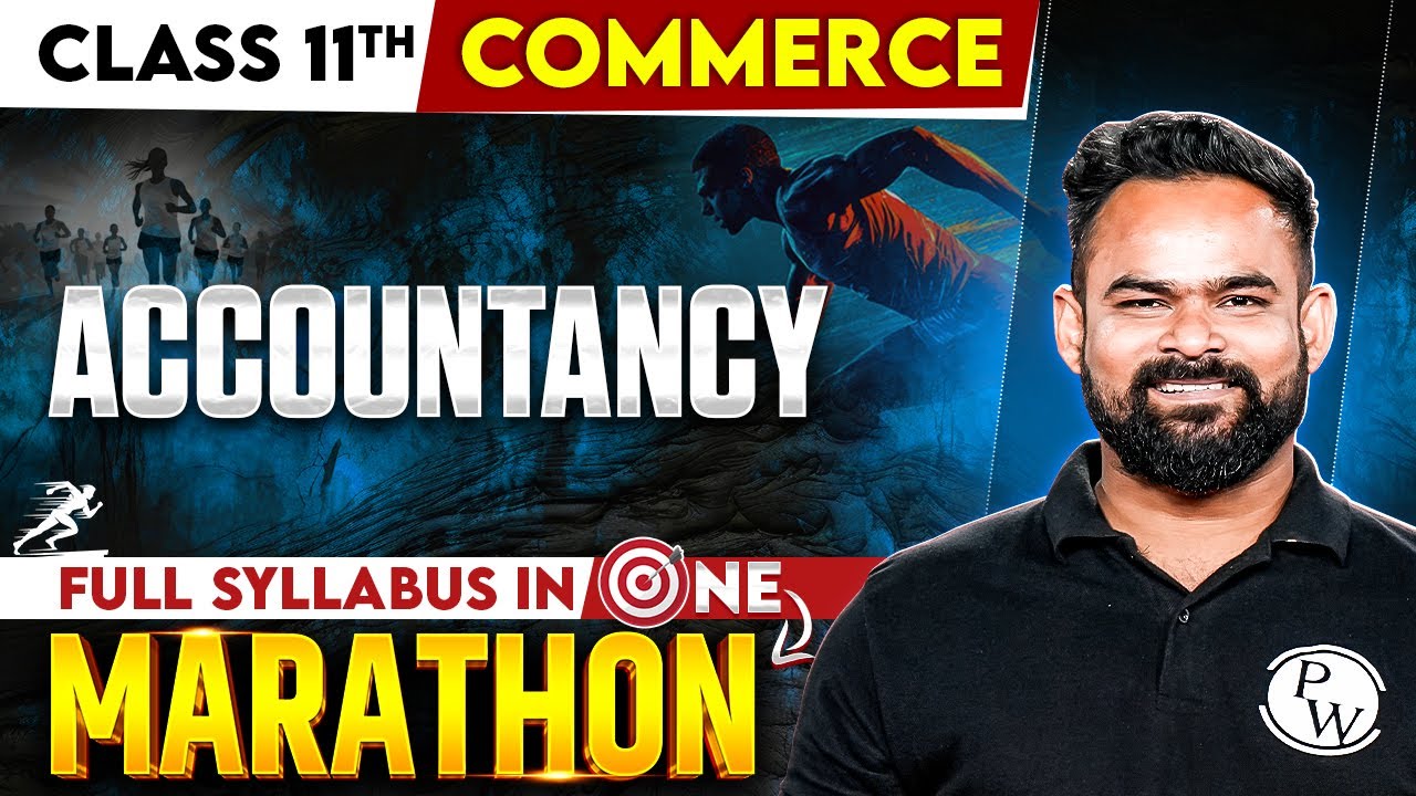 Class 11th Commerce | Accountancy | Maha Marathon 💯