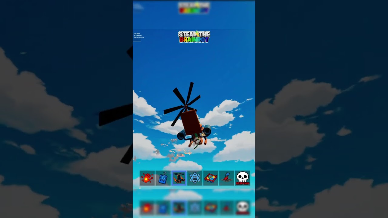 Новое кресло Jet в режиме Steal the Brainrot Fortnite