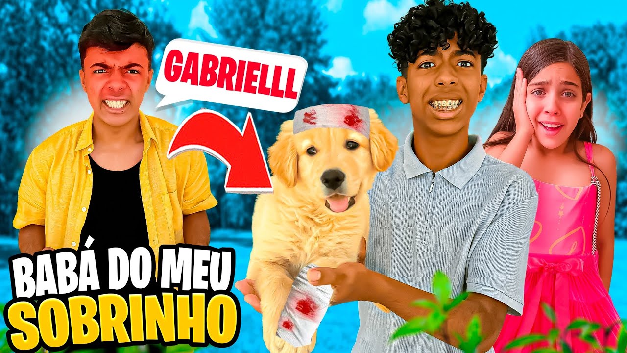 VIRAMOS BABÁ DO FILHO DO ESTEVÃO! *OLHA OQUE FIZEMOS