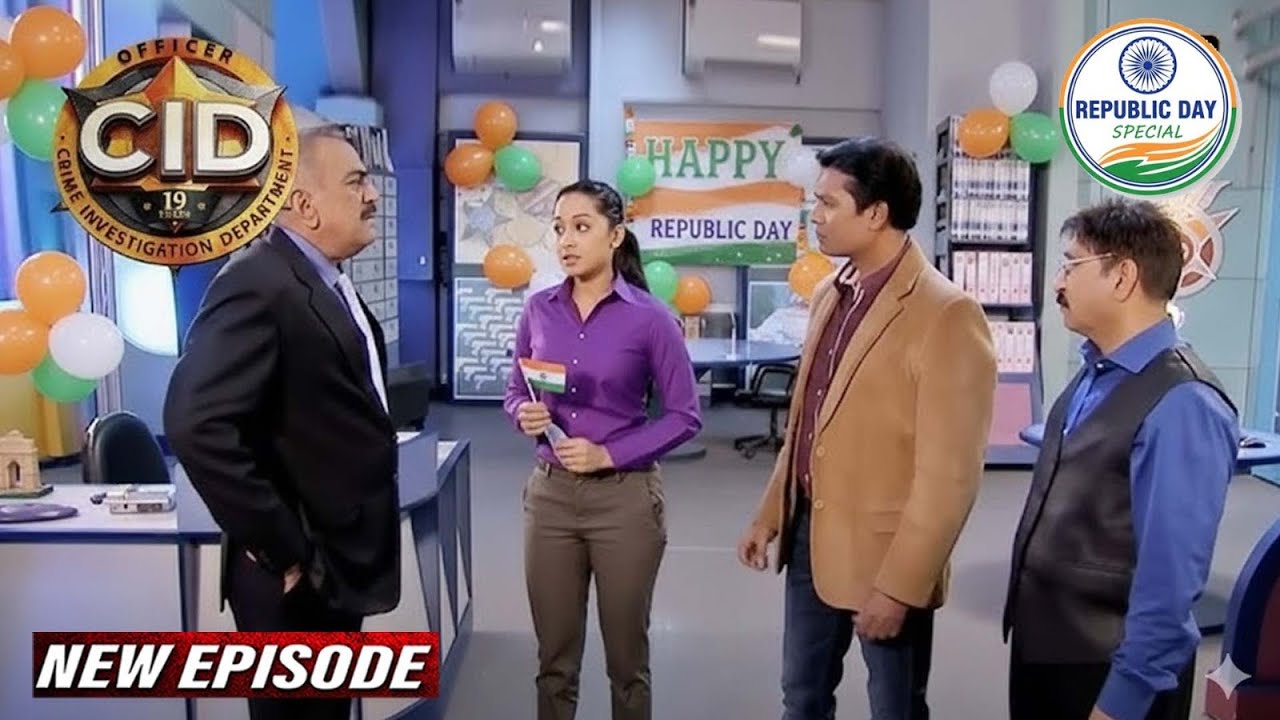 गणतंत्र दिवस के अवसर पर CID Team ने सझाया CID Bureau को | CID New Episode 2026 | सी.आई.डी.