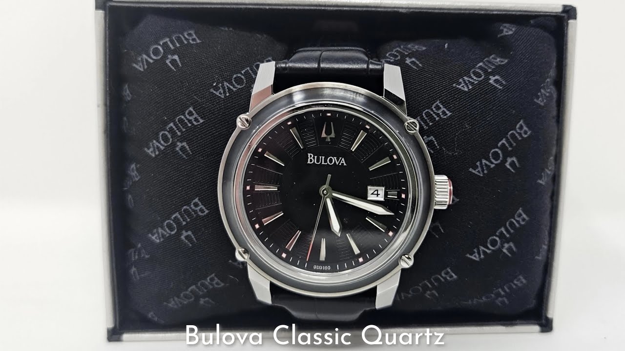 BULOVA CLASSIC QUARTZ 豬柳蛋推介《寶路華✨音叉logo 大直徑石英錶👍》快閃優惠💥Hk798🔥 tel 9167 7026⌚💯 