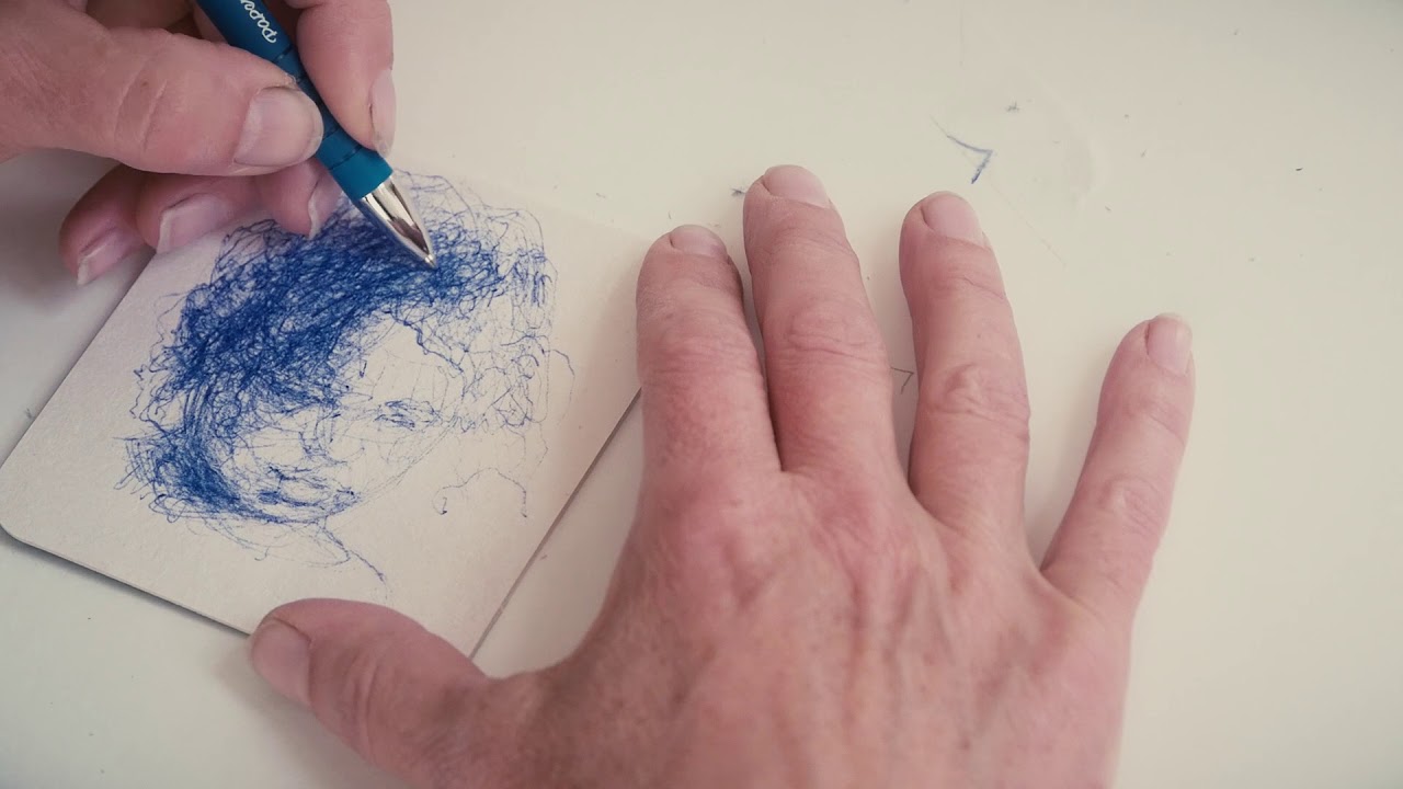 Dutch drawing on beer mat - Anita Vermeeren