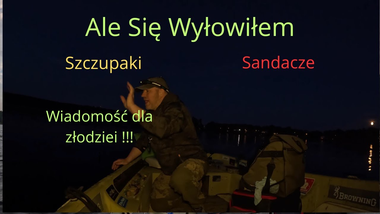 Sandacze, szczupaki istna demolka.