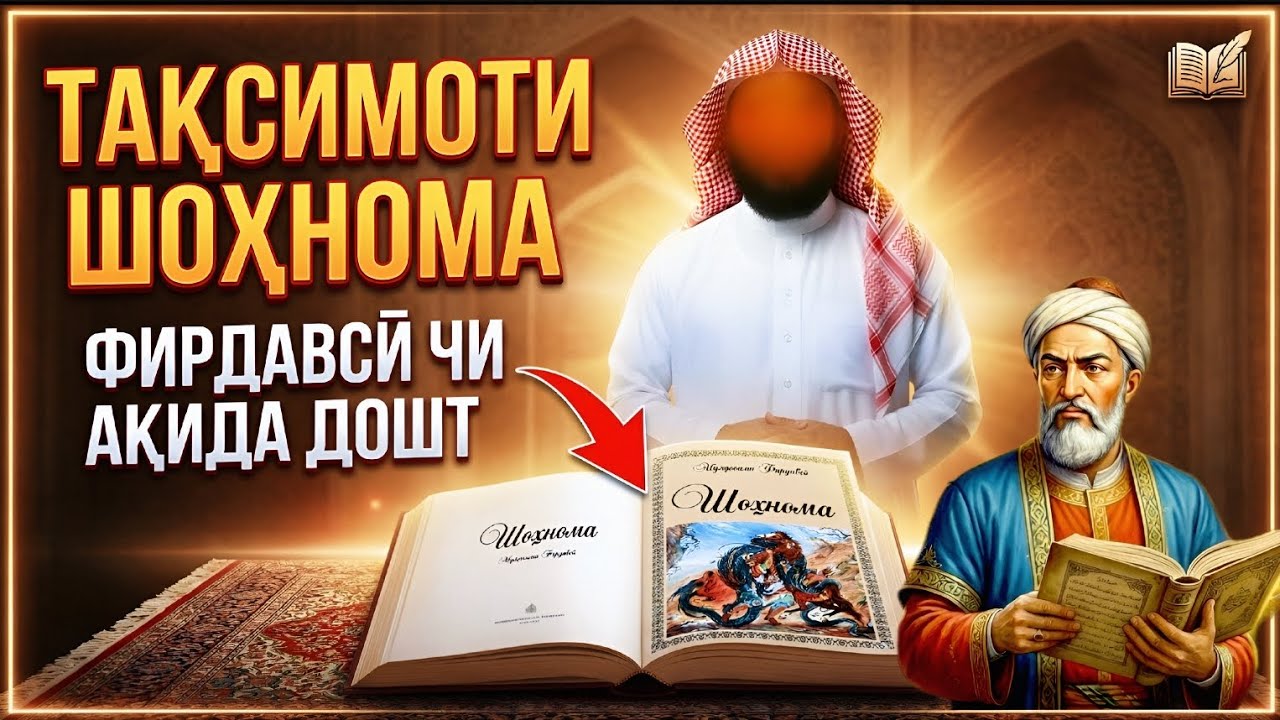 ТАҚСИМОТИ ШОҲНОМА ДАР ТОҶИКИСТОН. ФИРДАВСӢ ЧИ АҚИДА ДОШТ? ШЕЙХ АБУ МУҲАММАД МАДАНИ حفظه الله