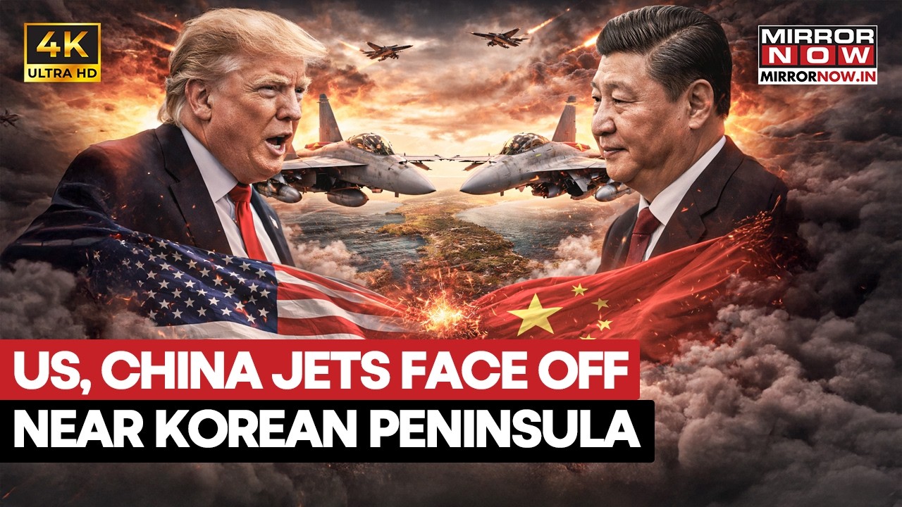 US, China Jets Face Off In Rare Korean Peninsula Confrontation As Tensions Mount Over Taiwan
