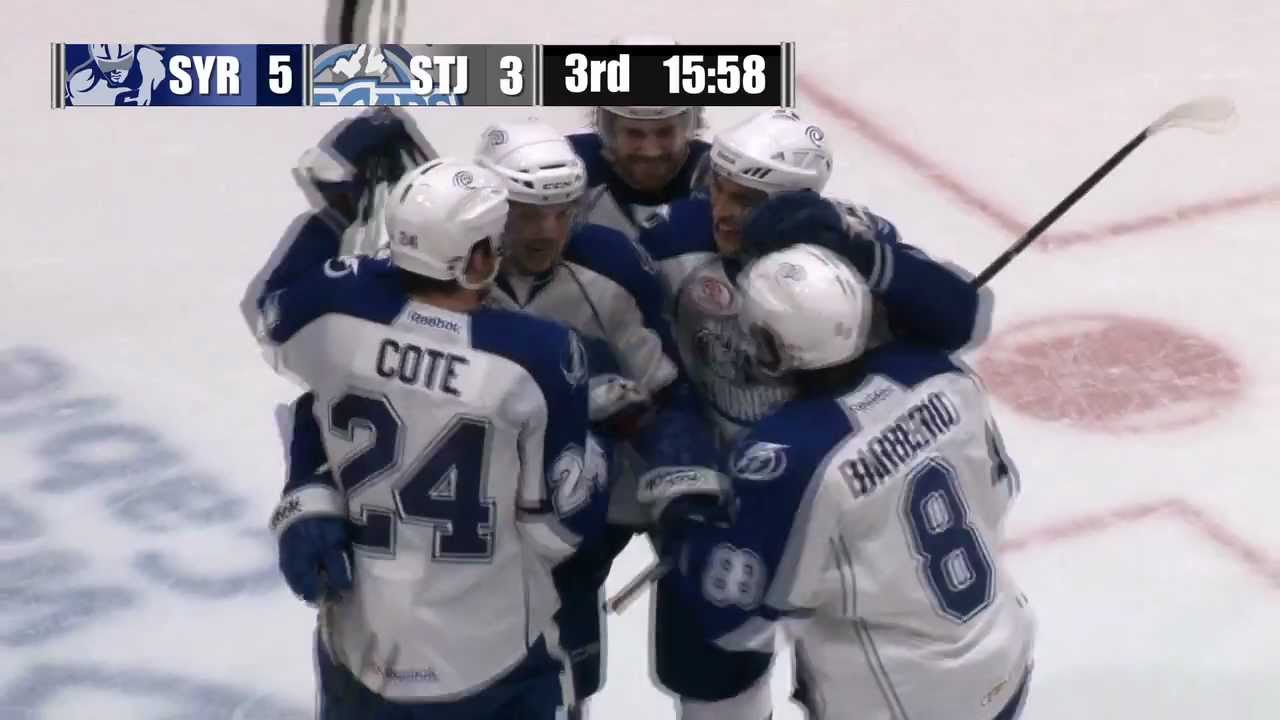 Syracuse Crunch vs. St. John's IceCaps (January 26th, 2013)