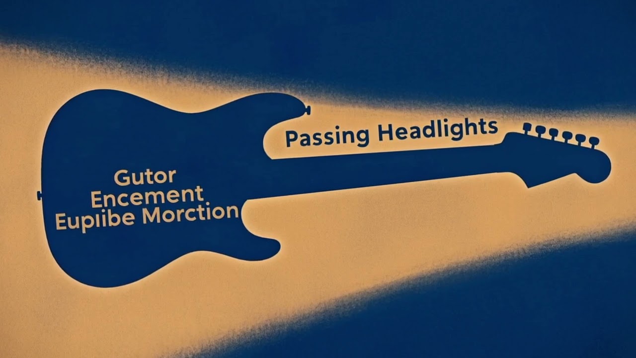 6 Guitar Ensemble Motion   Passing Headlights