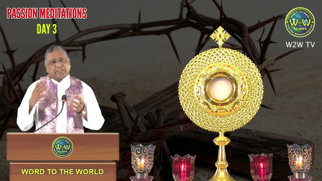 ADORATION AND PASSION MEDITATIONS CROWNING WITH THORNS | 18 MARCH 2026 by Fr John #retreat #lent
