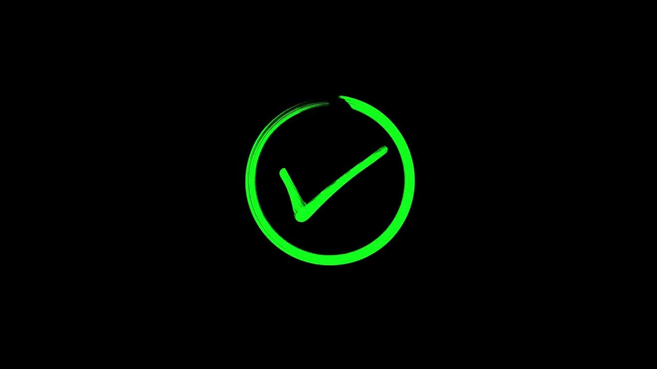 true or false icon yes or no symbols accept reject | No Copyright Stock Video