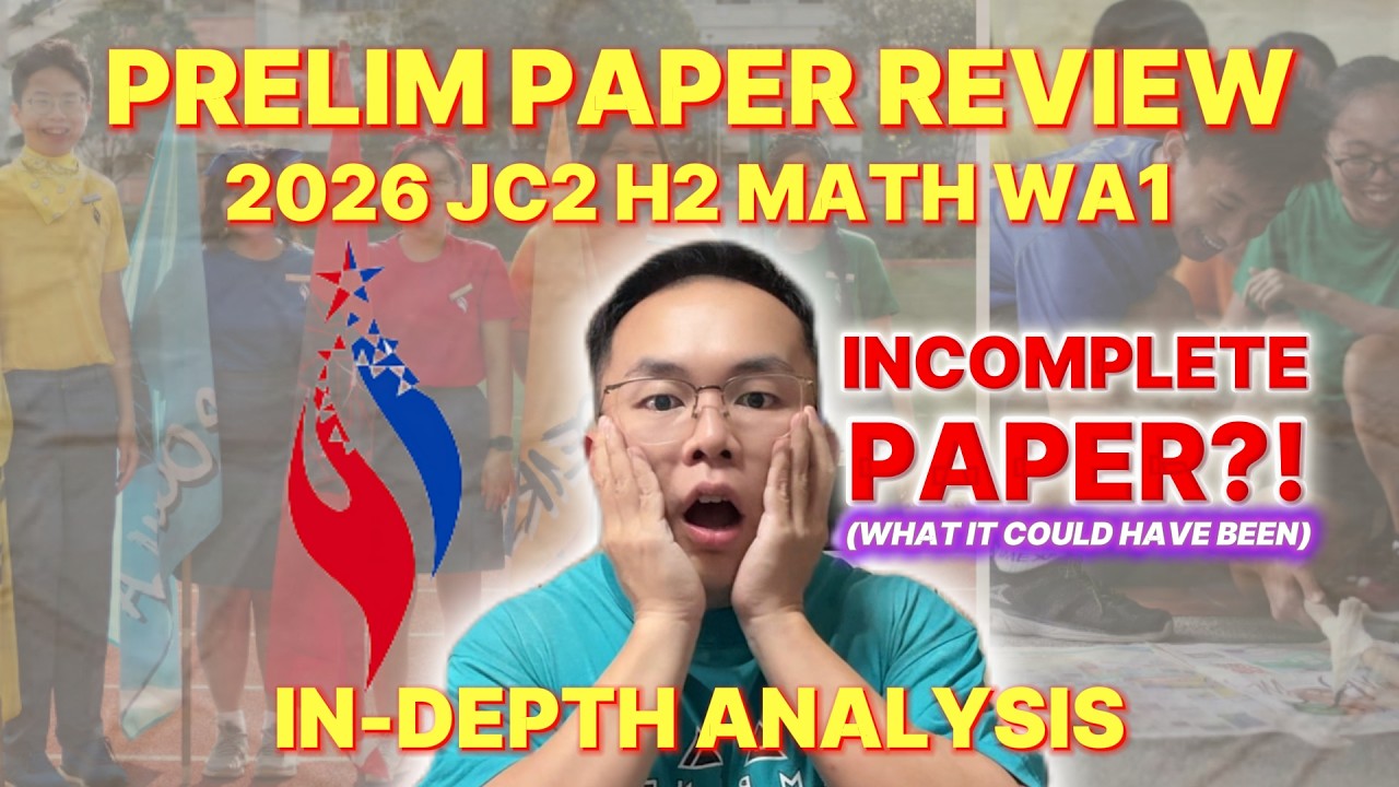 Prelim Paper Review: 2026 YIJC H2 Math JC2 WA1