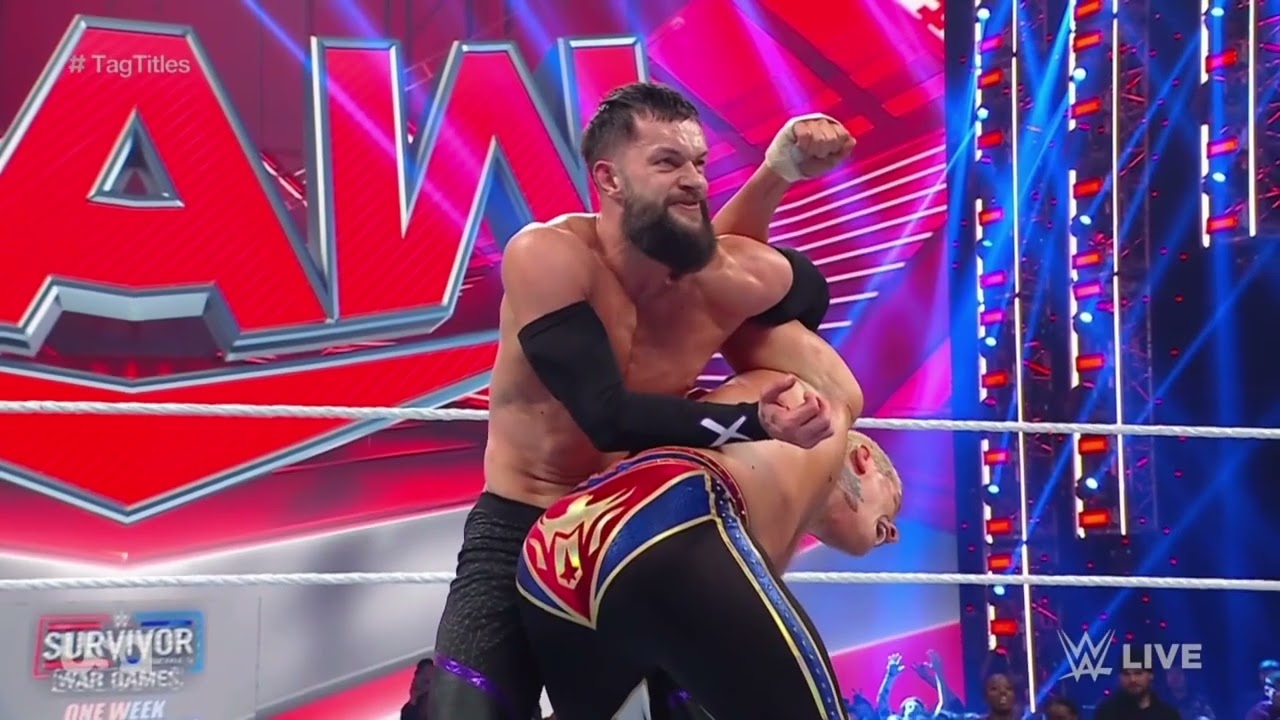 The Judgment Day vs. Cody Rhodes & Jey Uso - WWE RAW 11/13/2023