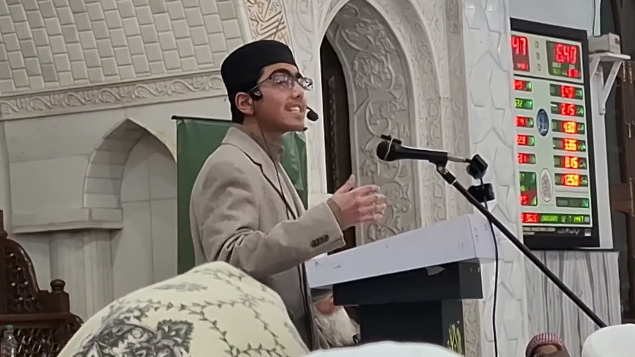 English Speech Of Ahamd Yasir Al Wajdi Darul Uloom Waqf Deoband Atyabul Masajid Darul Uloom Deoband