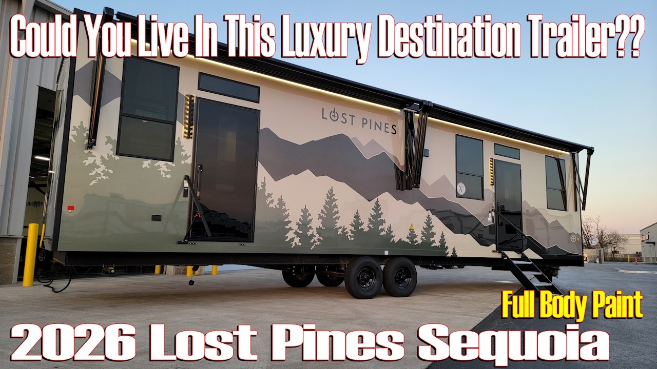 Tiny House? 2026 Lost Pines Sequoia Luxury Destination Trailer by Forestriver RVs @ Couchs RV Nation
